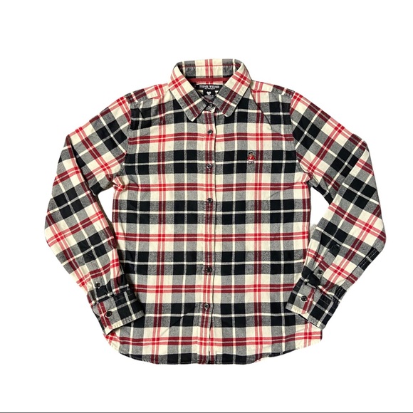 TEENIE WEENIE Plaid Button Down Shirt Women’s Size M - Picture 1 of 7